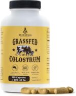 Ancestral Supplements Grass Fed Beef Colostrum Supplement, 3000 mg, Offers Immune Support and Promotes Gut Health, Athletic Performance, Healthy Iron Levels, Growth and Repair, Non GMO, 180 Capsules - Image 2