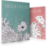 Beautiful Adult Coloring Book Set of 2 for Relaxation - Gratitude and Mindfulness Books with Inspirational Quotes Making it a Great Gift - Perfect Stress-Relieving Books Fun to Color for Women - Image 2