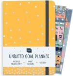 Boxclever Press Goal Planner – Luxury Undated Weekly Planner to Increase Productivity & Achieve your Goals. Weekly, Monthly, Quarterly Undated Planner with Vision Boards & Habit Trackers. 8.5 x 5.5ins - Image 2