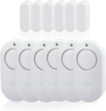 Door Window Alarm, Toeeson 120 DB Window Chime Alarms for Home, White Door Alarms for Kids Safety - Image 2