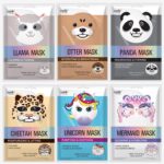Epielle Character Face Mask Mystical Safari 6 Pack, Fun & Effective Korean Skin Care, Spa Party Favors, Stocking Stuffers, Birthday Gifts for Women, Self Care Gifts - Image 2