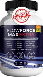 Flow Force Max Extra Prostate Supplements for Men Capsules, Health Supplements - Maximum Strength, All Natural to Support Normal & Healthy Function (60 Capsules) (1 Pack) - Image 2