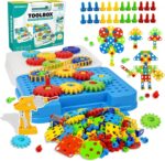 Gears Toys for Kids Ages 4-8, STEM Educational Construction Toys, Building Toy Set for Boys and Girls, Engineering Building Blocks Creative Learning Toy Set - Image 2
