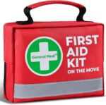 General Medi First Aid Kit - 150 Pieces Small Compact First Aid Kit Bag - Includes Instant Cold Pack, Emergency Blanket for Travel, Home, Office, Vehicle, Camping - Image 2