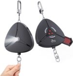 Hidden Camera and Bug Detectors & GPS Tracker Finder. Travel Essentials & Hotel Personal Privacy Security Keychain, Gifts for Teen Girls and Women, Self Defense Alarm with Flashlight. - Image 2