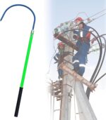 High Voltage Insulated Rescue Hook, Non-Conductive Body Pull Stick, Electrical Safety Tool Insulated Rescue Hook, 10kv 35kv 110kv 220kv Insulated Safety Res(1m/3.3ft) - Image 2