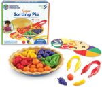 Learning Resources Super Sorting Pie, Fine Motor Toy, Early Number, Patterns, 68 Pieces, Grades Pre-K/Ages 3+ - Image 2