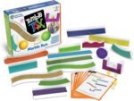 Learning Resources Tumble Trax Magnetic Marble Run - Montessori , Classroom Must Haves, Small Magnets Balls, STEM Toys for Kids, Fine Motor Skills, Gifts for Boys and Girls, Wall Activity - Image 2