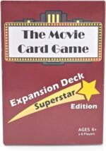 The Movie Card Game Superstar Expansion, Bonus Cards for Base Edition, More Actors and Movies, Family Movie Trivia Night, 2-6 Players - Image 2