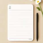 To Do List Notepad – (2 Pack, 50 Sheet Each) A5 Size (8.3"x5.8") Premium Thick Paper With Cardboard Back Support, Undated Daily Planner Notepad, Daily To Do List Notebook, Ruled Pages, Deadline Column. - Image 2