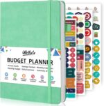 WEMATE Budget Planner 2026 - Monthly Budget Book with Expense Tracker Notebook, 12 Month Undated Bill Organizer & Financial Planner, Account Book to Take Control of Your Finances, A5 (Green) - Image 2