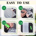 Wine Bottle Protector Travel Bags, 36 Packs Inflatable Air Column Packaging Bubble Cushion Wrap for Suitcase Luggage Airplane, Safety Shipping - Image 6