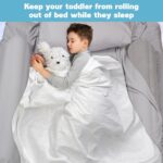 2Pack Travel Bed Rails for Toddlers | Non-Slip Soft Flocking Portable Inflatable Bed Rails for Toddlers | Travel Toddler Bed Rail for Full, Queen, King Size Beds | Portable Bed Rail for Travel - Image 3