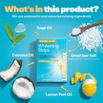 Lumineux Teeth Whitening Strips Kit - 9 Treatments (1 Month) - Peroxide Free - Enamel Safe for Whiter Teeth - Whitening Without The Sensitivity - Dentist Formulated - Sensitivity Free - Image 5