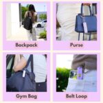 Securityman Personal Alarms for Women | Safety Alarm Keychain (Loud 130dB Siren and SOS Strobe Light) Everyday Self Defense Security Alarm Protection Device (Purple) - Image 7