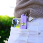 Securityman Personal Alarms for Women | Safety Alarm Keychain (Loud 130dB Siren and SOS Strobe Light) Everyday Self Defense Security Alarm Protection Device (Purple) - Image 8