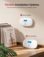 X-Sense Carbon Monoxide Detector, Replaceable Battery Powered CO Alarm with Digital Display, Portable Carbon Monoxide Detector for Travel, XC0C-SR, 1-Pack - Image 4