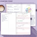 Clever Fox Self-Care Journal – Daily Reflection Notebook – Mental Health & Personal Development Planner, Meditation & Mood Log, A5 (Lavender) - Image 3