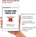 CraftLab Best Mini Sewing Kit with Sewing Survival Ebook, 78 Emergency Accessories for Home, Travel, Dorm, Emergency Preparedness - Image 3