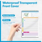 Gethelud Food Journal Diary, 52 Sheets Spiral Bound Meal Planner Healthy Eating Tracker-Protein, Calories, Carbs, Fat, Water Tracker, Food Log for Weight Loss & Fitness, Daily Nutrition Diary - Image 4