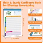 Gethelud Food Journal Diary, 52 Sheets Spiral Bound Meal Planner Healthy Eating Tracker-Protein, Calories, Carbs, Fat, Water Tracker, Food Log for Weight Loss & Fitness, Daily Nutrition Diary - Image 5