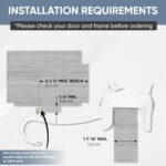 DOOR MONKEY Child Proof Door Lock & Pinch Guard - For Door Knobs & Lever Handles - Easy to Install - No Tools or Tape Required - Baby Safety Door Lock For Kids - Very Portable - Great for Dogs & Cats - Image 6