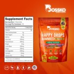 Happy Drops – Daily Superfood Gummies for Mood Support, Focus and Energy – Sugar-Free, Vegan, Blueberry Flavor – 90 Gummies for Adults – Daily Support for Mood, Focus and Natural Energy - Image 4