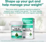 Physician's CHOICE Probiotics for Weight Management & Bloating - 6 Probiotic Strains - Prebiotics - Key ingredient Cayenne - Supports Gut Health - Weight Management for Women & Men - Green Tea - 30 CT - Image 3