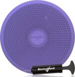 Bouncyband – Wiggle Seat – Purple, 13” D – Large Sensory Cushion for Kids Ages 6-18+ – Promotes Active Learning, Improves Student Productivity, Includes Easy-Inflation Pump - Image 3