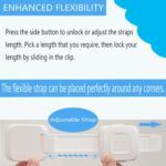 YEYA Upgraded No Drill Furniture Anchors for Baby Proofing, Anti-Tip Adjustable Straps, Strong Adhesive Backing 2 Pack - Image 5