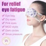 18 Packs Steam Eye Mask for Dry Eyes Self Heating Masks Cornea Care Rest Disposable SPA Warm Compress,Eye Mask for Sleep,Stye Eye Treatment,Reduce Eye Fatigue Travel Essentials(Unscented) - Image 3