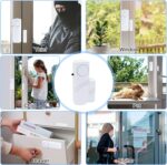 Door Window Alarm, 90DB Door Alarms for Kids Safety, Wireless Sensor Door Window Burglar Alarm-Window Pool Alarms for Home Office House, 20 Pack (20 Pack) - Image 4