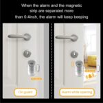 Door Alarms When Opened 2 Pack, New Version with Two Volume Levels, NOOPEL Window Alarm Sensors for Kids Safety Burglar Intruder Entry Alert, DIY Home Security, Battery Operated - Image 3