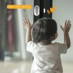 Door Alarms When Opened 2 Pack, New Version with Two Volume Levels, NOOPEL Window Alarm Sensors for Kids Safety Burglar Intruder Entry Alert, DIY Home Security, Battery Operated - Image 7