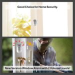 Door Alarms When Opened 2 Pack, New Version with Two Volume Levels, NOOPEL Window Alarm Sensors for Kids Safety Burglar Intruder Entry Alert, DIY Home Security, Battery Operated - Image 8