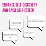 TaliCor Pocket UNGAME - Families - Non-Competitive Card Game for Family to Discuss, Share Values & self Express - get to Know Your Family Better - Age 5+ - Image 7