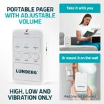 Lunderg Early Alert Bed Alarm for Elderly Adults - Wireless Sensor Pad & Pager - with Pre-Alert Smart Technology - Safety Bed Alarms and Fall Prevention for Elderly and Dementia Patients - Image 5