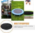 BESPORTBLE High Elastic Round Trampoline Mat Replacement with Rings Mesh Jumping Bed for Outdoor Fitness Family Fun and Party Jumping Surface Repair - Image 7