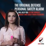 Original Defense® Siren Self-Defense Alarm - 130 dB Keychain Alarm with LED Strobe Light for Women, Children, and Elderly - Police Recommended - (Magenta, 1 Count) - Image 5