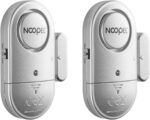 Door Alarms When Opened 2 Pack, New Version with Two Volume Levels, NOOPEL Window Alarm Sensors for Kids Safety Burglar Intruder Entry Alert, DIY Home Security, Battery Operated - Image 2