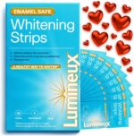 Lumineux Teeth Whitening Strips Kit - 9 Treatments (1 Month) - Peroxide Free - Enamel Safe for Whiter Teeth - Whitening Without The Sensitivity - Dentist Formulated - Sensitivity Free - Image 2