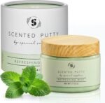 Special Supplies Scented Therapy Putty Dough - Infused with Pure Essential Oils for Aromatherapy and Meditation- Relaxation Gifts for Kids and Adults - Non-Stick (Refreshing Mint (4.5 oz)) - Image 2